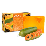 Buy Vaadi Herbals Value Pack Of 3 Fresh Papaya Soap (75 g X 3) - Purplle