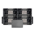 Buy Vaadi Herbals Super Value Pack of 6 Activated Charcoal Soap (6 X 75 g) - Purplle