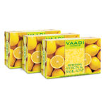 Buy Vaadi Herbals Refreshing Lemon and Basil Soap (75 g) (Pack of 3) - Purplle