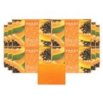 Buy Vaadi Herbals Pack of 12 Fresh Papaya Soap (12 x 75 g) - Purplle