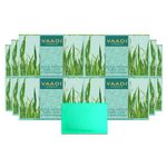 Buy Vaadi Herbals Pack of 12 ROYAL INDIAN KHUS SOAP WITH Olive & Soyabean oil (12 x 75 g) - Purplle