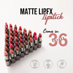 Buy C2P Pro Matte Lip FX Lipstick - Rust Red 02 - Purplle