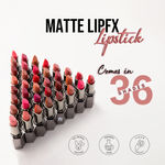 Buy C2P Pro Matte Lip FX Lipstick - Cinnamon 22 - Purplle