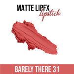 Buy C2P Pro Matte Lip FX Lipstick - Barely There 31 - Purplle