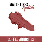 Buy C2P Pro Matte Lip FX Lipstick - Coffee Addict 33 - Purplle