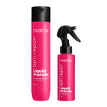 Buy Matrix Opti.Repair Professional Liquid Protein Shampoo + Porosity Spray combo for Damaged Hair with Vitamin B5 Repairs Damage from 1st Use - Purplle