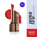 Buy Blue Heaven Hyperstay Super Matte Lipstick -Romantic Red, 730, 2.2gm - Purplle