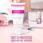 Buy Charmis Deep Radiance Vitamin C Hand Cream with Hyaluronic Acid, Protection from 99.9% Bacteria & Hydrated Hands, Non Sticky, All Skin Types, 50g - Purplle