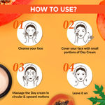 Buy Good Vibes Papaya Even Skin Tone Day Cream SPF 25 with Power of Serum | Serum + Moisturiser + SPF = 3 in 1| (50g) - Purplle