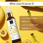 Buy Good Vibes Banana Shine Hair Serum- (50ml) - Purplle