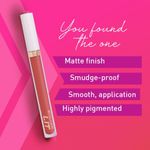 Buy MyGlamm LIT Liquid Matte Lipstick-Swinger- (3 ml) - Purplle