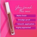 Buy MyGlamm LIT Liquid Matte Lipstick-Daterview- (3 ml) - Purplle