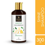 Buy Good Vibes Banana Shine Shampoo | Nourishing, Moisturizing |No Parabens, No Animal Testing (300 ml) - Purplle
