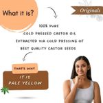 Buy Mystiq Living Castor Oil (100 ml) Castor Oil for Hair Growth | Cold Pressed Castor Oil | Organic | 100% Pure Castor Oil for Skin, Moisturizing Dry skin, Nail, Eyelash Virgin Grade | No Parabens, No Sulphates, No Minerals Oil - Purplle