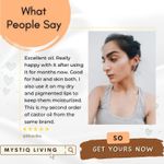 Buy Mystiq Living Castor Oil (100 ml) Castor Oil for Hair Growth | Cold Pressed Castor Oil | Organic | 100% Pure Castor Oil for Skin, Moisturizing Dry skin, Nail, Eyelash Virgin Grade | No Parabens, No Sulphates, No Minerals Oil - Purplle