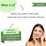 Buy Mystiq Living Acne Face Mask Green Tea Clarity (100 GM) Tan Removal, Face Mask, Anti Acne, De Tan, Acne Marks, Pimples, Oily & Acne Prone Skin and Glowing Skin | D Tan Pack Ayurvedic Formulation | Neem, Tulsi & Green Tea, For Women & Men 100 gm - Purplle