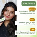 Buy Mystiq Living Acne Face Mask Green Tea Clarity (100 GM) Tan Removal, Face Mask, Anti Acne, De Tan, Acne Marks, Pimples, Oily & Acne Prone Skin and Glowing Skin | D Tan Pack Ayurvedic Formulation | Neem, Tulsi & Green Tea, For Women & Men 100 gm - Purplle
