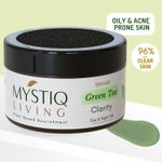 Buy Mystiq Living Anti Acne Gel Green Tea Clarity Acne Gel Cream (50 GM) Oily Skin Moisturiser, Pimple & Scar Removal, Skin Clarifying Day & Night Gel With Salicyclic Acid Tea Tree, For Women & Men - Purplle