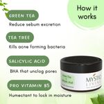 Buy Mystiq Living Anti Acne Gel Green Tea Clarity Acne Gel Cream (50 GM) Oily Skin Moisturiser, Pimple & Scar Removal, Skin Clarifying Day & Night Gel With Salicyclic Acid Tea Tree, For Women & Men - Purplle