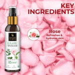 Buy Good Vibes Rose Glow Toner | Lightweight, Brightening, Gulab Jal, Face mist (120 ml) - Purplle