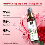 Buy Good Vibes Rose Glow Toner | Lightweight, Brightening, Gulab Jal, Face mist (120 ml) - Purplle