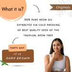 Buy Mystiq Living Neem Oil (100 ml) | Pure Neem Oil | Neem Oil for Hair | Neem Oil For Face | Neem Hair Oil | For Hair And Skin | Cold Pressed, 100% Pure And Natural - Purplle