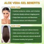 Buy Mystiq Living Aloe Vera Gel For Face And Hair (220 gm) Pure & Natural Aloevera Gel, Aloe Vera Gel For Oily Skin, Multipurpose Gel, Moisturizing Aloe Vera Gel, Acne Scar Gel - Purplle