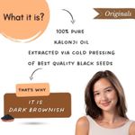 Buy Mystiq Living Kalonji Oil (100 ml) Black Seed Oil - Nigella Satival Hair Growth & Skin | kalonji Hair Oil | Cold Pressed Pure and Natural - Purplle