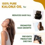 Buy Mystiq Living Kalonji Oil (100 ml) Black Seed Oil - Nigella Satival Hair Growth & Skin | kalonji Hair Oil | Cold Pressed Pure and Natural - Purplle