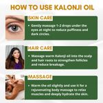Buy Mystiq Living Kalonji Oil (100 ml) Black Seed Oil - Nigella Satival Hair Growth & Skin | kalonji Hair Oil | Cold Pressed Pure and Natural - Purplle