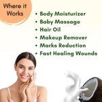 Buy Mystiq Living Coconut Oil, Cold Pressed Extra Virgin Coconut Oil For Hair, Skin, Baby Massage & Body Massage, Hair Oil - 200 ml - Purplle