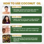 Buy Mystiq Living Coconut Oil, Cold Pressed Extra Virgin Coconut Oil For Hair, Skin, Baby Massage & Body Massage, Hair Oil - 200 ml - Purplle