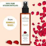 Buy Mystiq Living Rose Water (100 ml) | Gulab Jal | Rose Water for Face | Rose Water Toner Spray | Gulabari Rose Water | For Dry Skin | 100% Pure Rosewater | Natural Skin Toner | Pure & Natural Hydrosol - Purplle