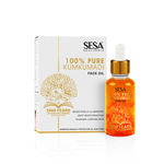 Buy Sesa Kumkumadi Oil 15ml - 100% pure Kumkumadi Tailam - for Radiant & glowing face - Helps reduce dark spots & pigmentation - Skin Lightening - Skin Brightening - Anti Ageing , helps smoothen fine lines & wrinkles - Purplle