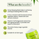 Buy Colorbar Vita Hemp Restoring & Balancing Sleeping Mask 50 gm - Purplle