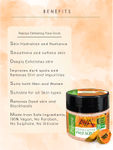 Buy AYA Papaya Exfoliating Face Scrub, 25 ml | No Paraben, No Silicone, No Sulphate, 100% Vegan - Purplle