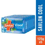 Buy Savlon Cool Soap, with Menthol & Glycerin, 625g (125g - Combo Pack of 5), For All Skin Types - Purplle
