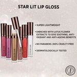 Buy Colorbar Cosmetics Starlit Lip Gloss-Glitzy RLG003 - Purplle