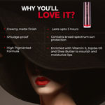 Buy Colorbar Velvet Matte Lipstick Wanna Be - Brown (4.2 gm) - Purplle