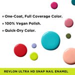 Buy Revlon Ultra HD Snap Nail Polish - shade - Bright Side - Purplle