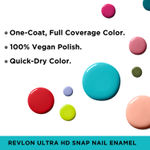 Buy Revlon Ultra HD Snap Nail Polish - shade - Blue my mind - Purplle