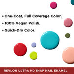 Buy Revlon Ultra HD Snap Nail Polish - shade - Red and Real - Purplle