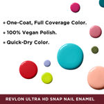 Buy Revlon Ultra HD Snap Nail Polish - shade - So Shady - Purplle