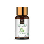 Buy Good Vibes 100% Pure Tea Tree Essential Oil | Anti-Acne, Helps Clears Pimples | No Synthetics, 100% Natural, 100% Vegetarian (10 ml) - Purplle