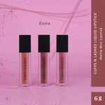 Buy Cuffs N Lashes Matte Mini Set of 3 Matte Liquid Lipstick, Extra (6 gm) - Purplle