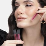 Buy Cuffs N Lashes Matte Mini Set of 3 Matte Liquid Lipstick, Snatched (6 gm) - Purplle