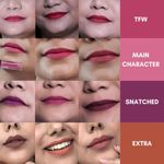 Buy Cuffs N Lashes Matte Mini Set of 3 Matte Liquid Lipstick, Main Character (6 gm) - Purplle