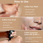 Buy mCaffeine Pollution & Sun Protection SPF 50++ Coffee Regime - Combo of 3 - Purplle