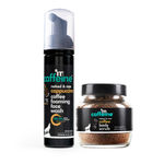 Buy mCaffeine Coffee Body Scrub (small size) + Cappuccino Coffee Foaming Face Wash duo - Purplle