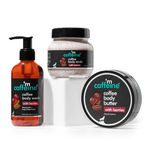 Buy mCaffeine Deep body cleansing trio- Coffee & Berries Combo of 3 - Purplle